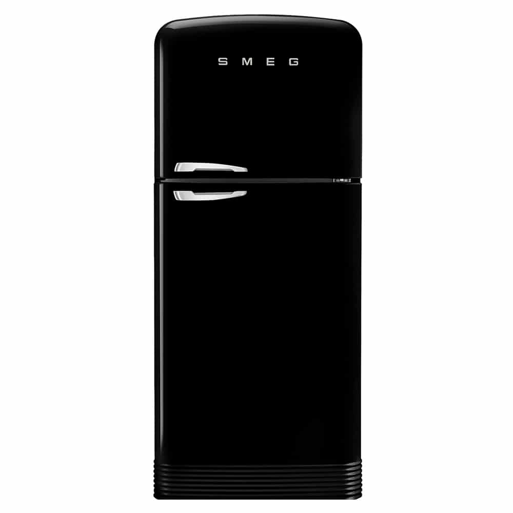 Refrigerador Smeg 2 Portas Black Anni 50 Lado Direito – 220V