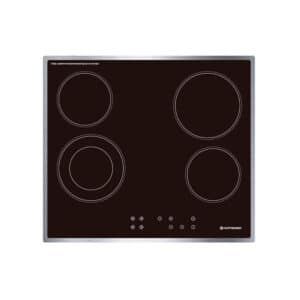 Cooktop Vitrocerâmico Elettromec 4 Zonas Black 60cm - 220V