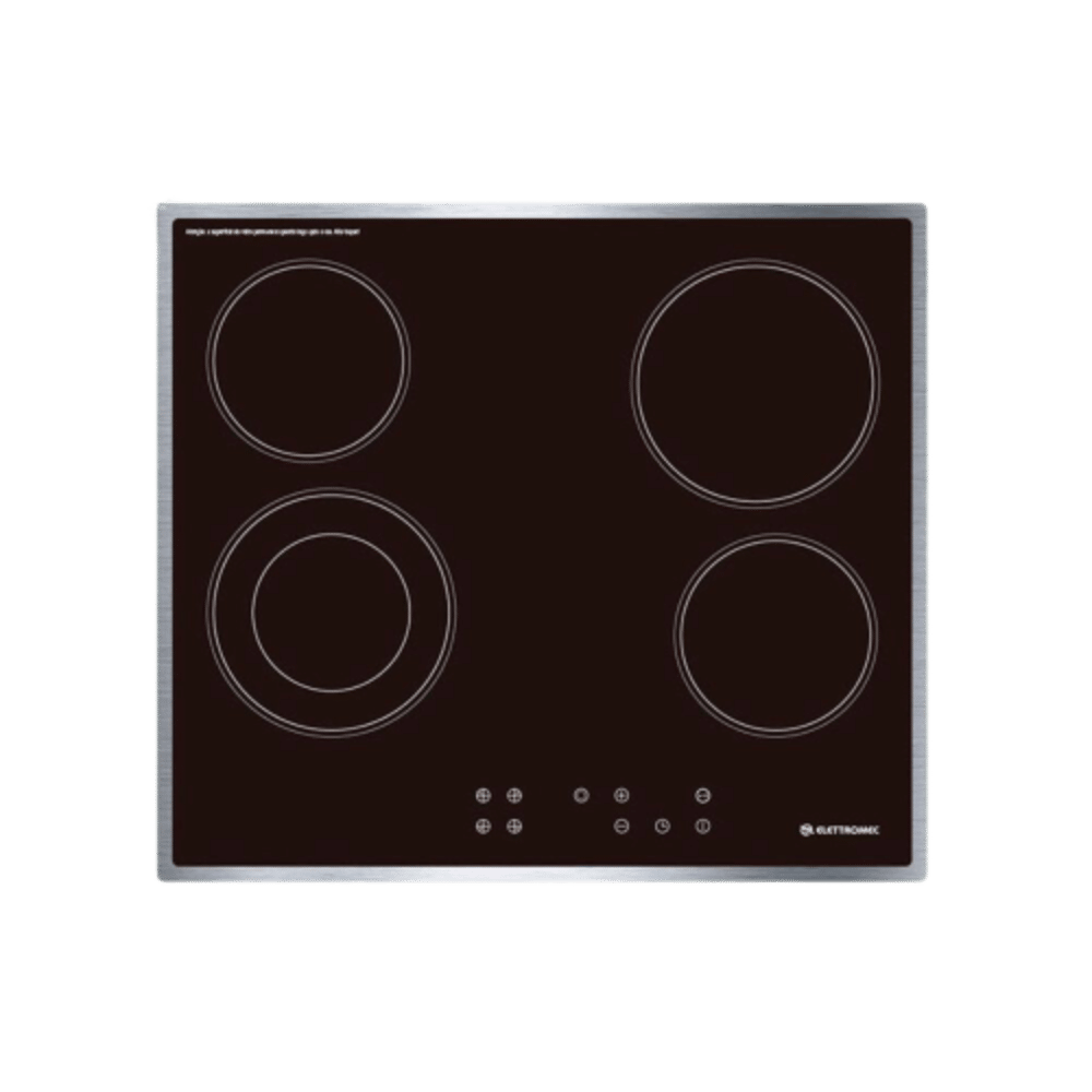 Produto Cooktop Vitrocerâmico Elettromec 4 Zonas Black 60cm – 220V