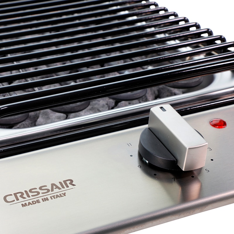 Produto cooktop dominó elétrico Crissair Barbecue 30cm Inox - BBQ G5​